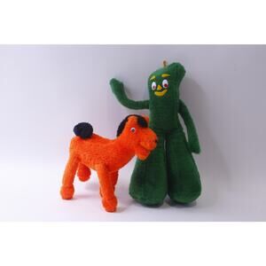 Gumby and Pokey the Pony, Plush, Ace Novelty, Stuffed Animal ~ 241211-WH M-17-05